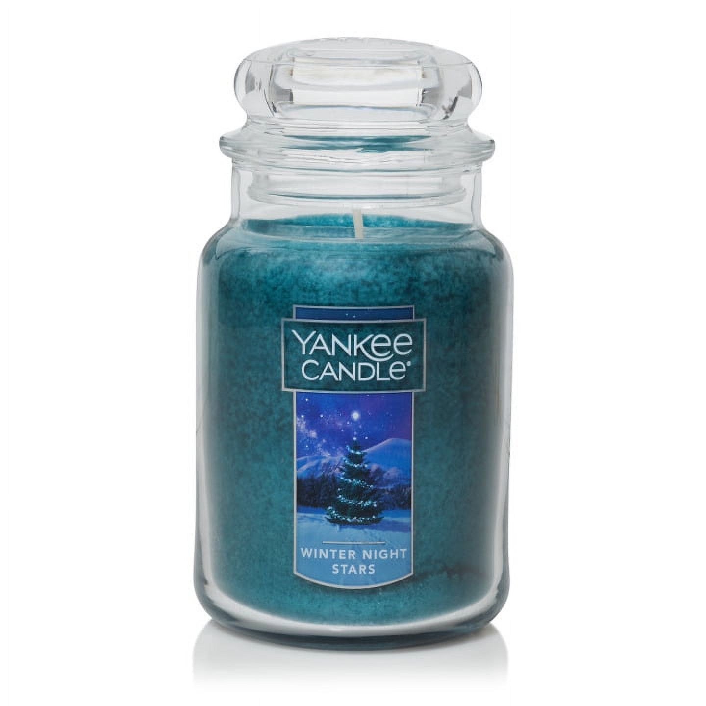Yankee Candle Winter Night Stars Original Large Scented Jar Candle, 22 oz